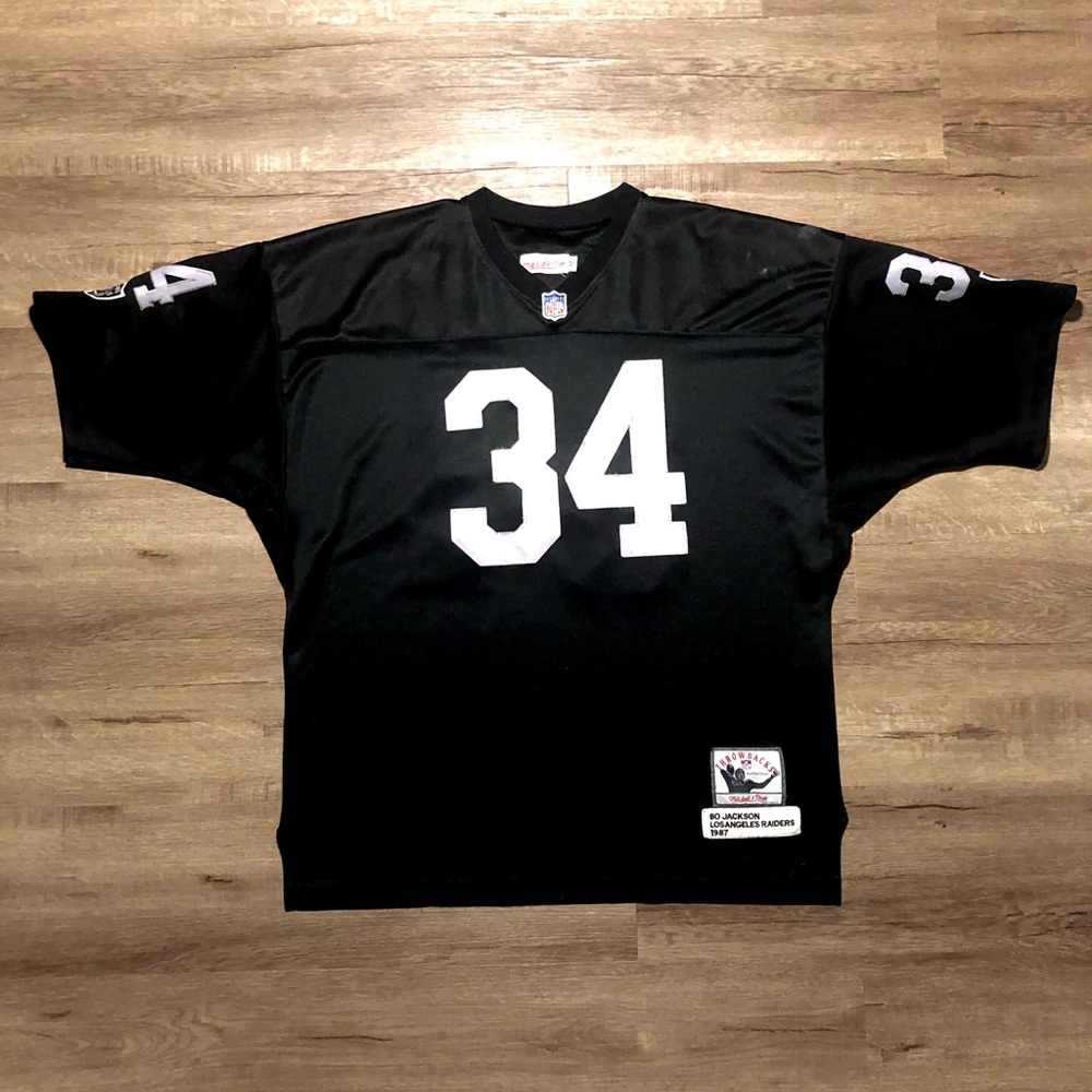 Vintage Mitchell & Ness Bo Jackson Jersey